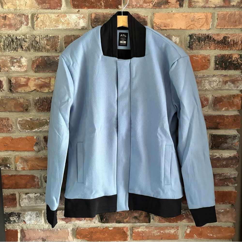 APL Blue Wool Varsity Jacket, M - Picture 2 of 7